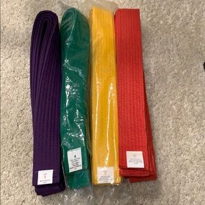 Karate Belts (Lot of 4)